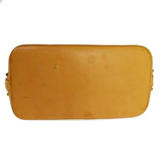 LOUIS VUITTON Logo Alma Hand Bag Monogram Multi Leather Black - Picture 5 of 16